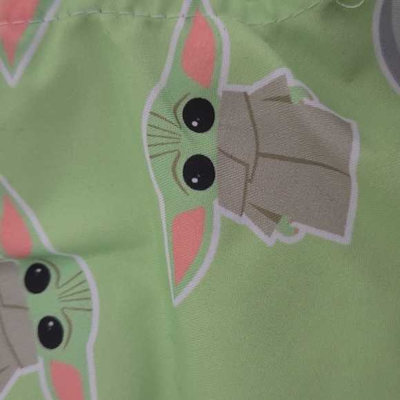Toddler Boy The Mandalorian The Child Rashguard & Swim Trunks Set 2T - Picture 3 of 6